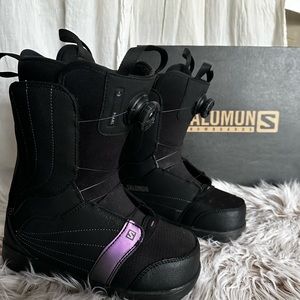 Salomon women’s snowboard boots 7.5